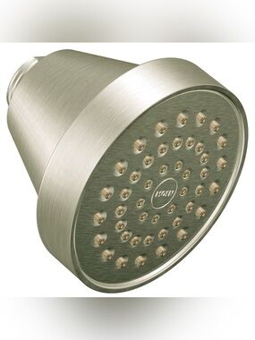 Moen Brushed Nickel 6399BN Level One-Function Standard Shower Head